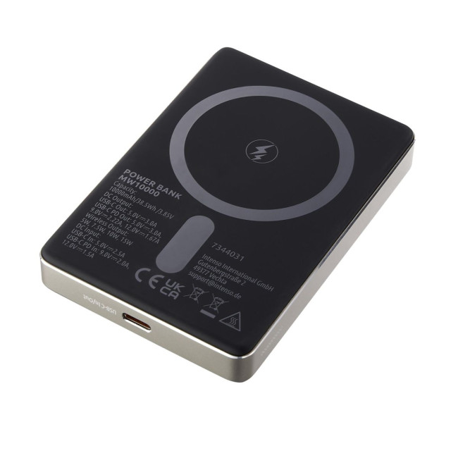 Портативний зарядний пристрій USB 10000MAH MAG CHAMPAGNE MW10000 7344031 INTENSO