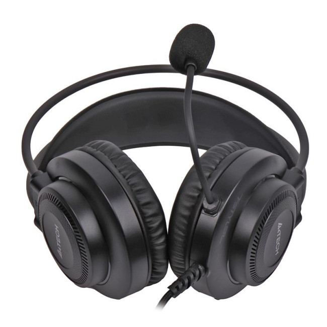 Навушники з мікрофоном, Fstyler AUX 3.5 мм Stereo Headphone, сірий