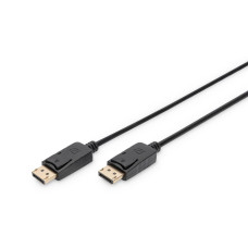 Кабель DisplayPort, тип DP M/M, 2.0 м, колір чорний AK-340100-020-S DIGITUS by ASSMANN