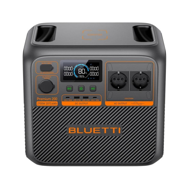 Портативна зарядна станція 2700W PREMIUM 200 V2 BLUETTI