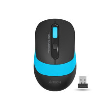 Миша бездротова Fstyler, USB, 2000 dpi, чорний + синій
