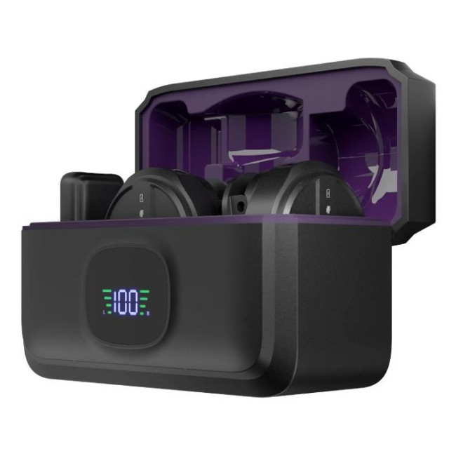 Мікрофон петличний бездротовий Streamplify MIC GO-48-WL, чорний
