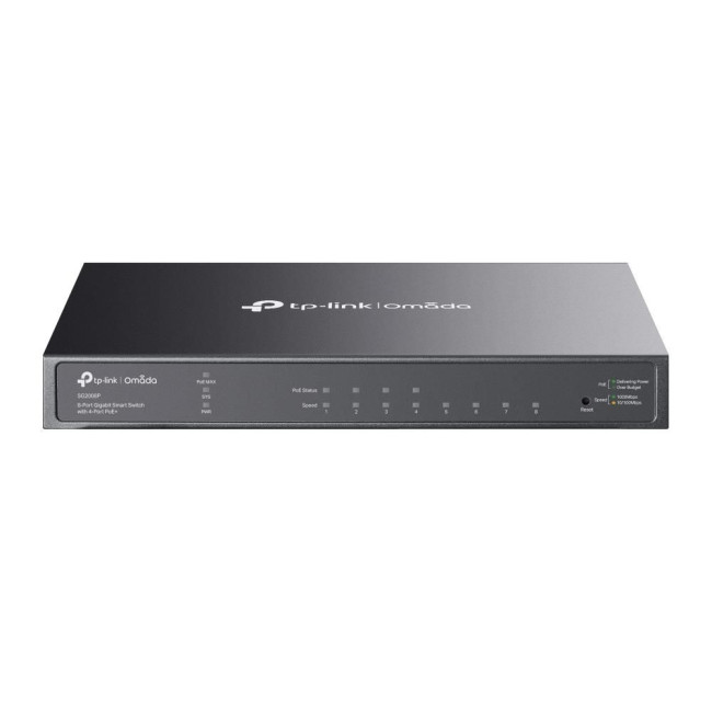 JetStream 8-портовий гігабітний Smart комутатор з 4 портами PoE+, TL-SG2008P