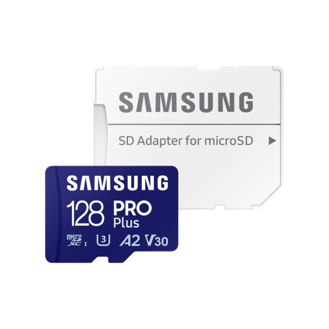 Карта пам’яті MICRO SDXC PRO+ 128GB W/ADAPT. MB-MD128SA/EU SAMSUNG
