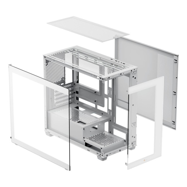 Корпус для комп'ютера MATX W/O PSU GAMMA C52 WH (GAMMA-C52-WHD000XX-GL) OCYPUS