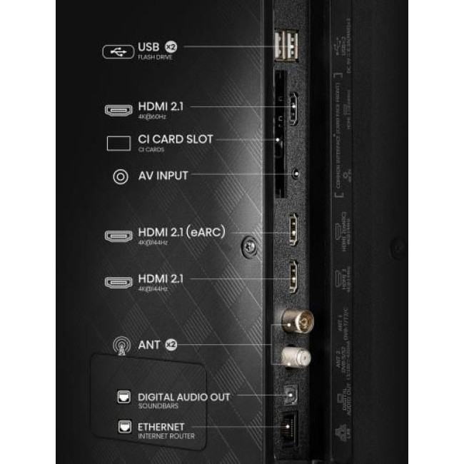 LED-телевізор Hisense 43E7Q PRO 