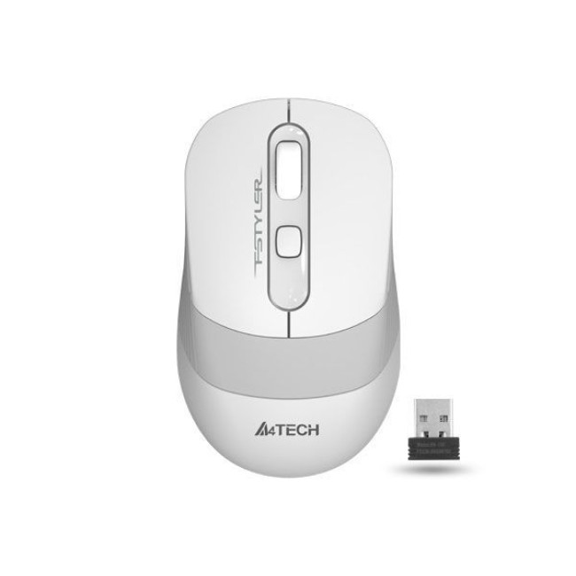 Миша бездротова Fstyler, USB, 2000 dpi, білий