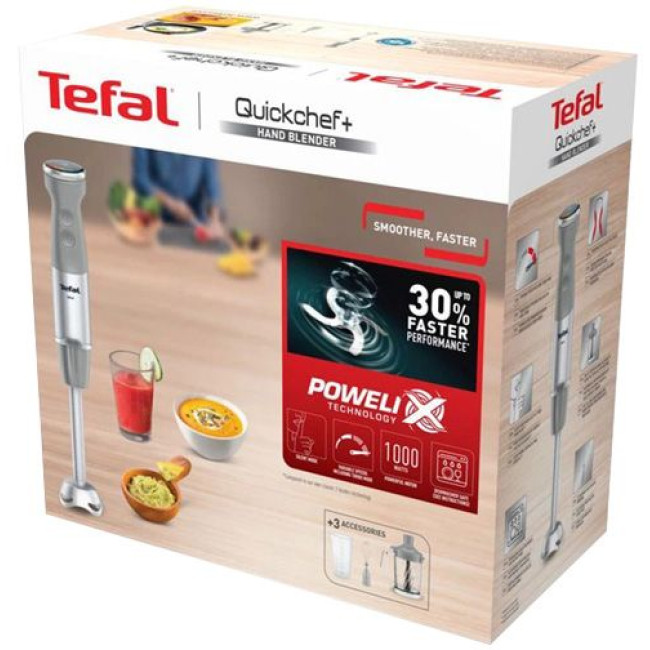 Занурювальний блендер Tefal HB67MB30