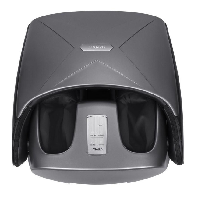 Масажер NAIPO Foot and Calf 2 in 1 Massager для ніг з підігрівом, вібрацією та функцією масажу Шиатцу; модель - MGF-3600