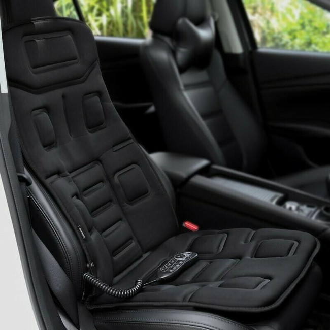 Масажна накидка на крісло NAIPO Portable Seat Cushion with Vibration and Heat з підігрівом та вібрацією (MGC-168)