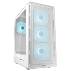 Ігровий корпус, 3*120mm ARGB, 1*120mm ARGB вентилятори передвстановлені, ATX/mATX/mini-ITX, скляне вікно