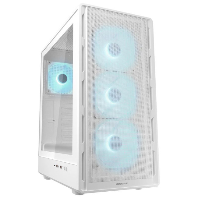 Ігровий корпус, 3*120mm ARGB, 1*120mm ARGB вентилятори передвстановлені, ATX/mATX/mini-ITX, скляне вікно