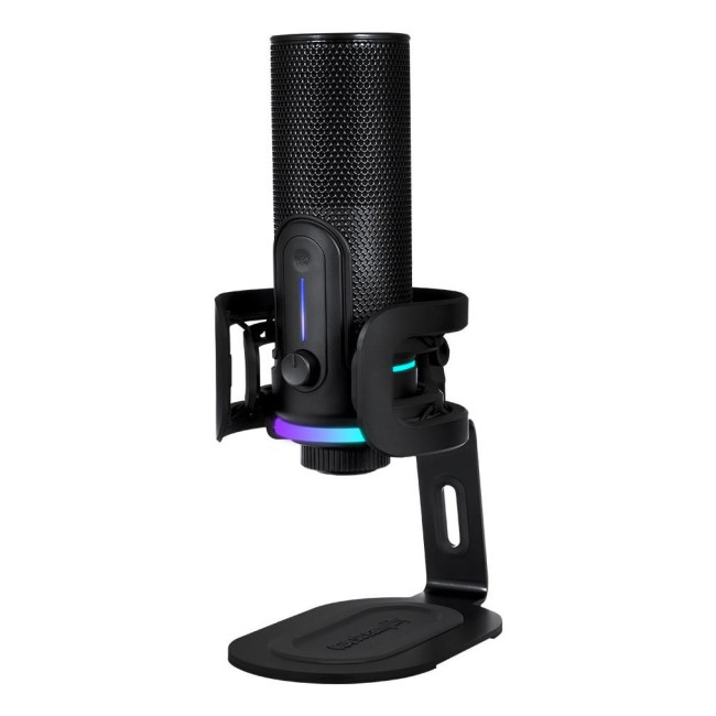 Мікрофон Streamplify MIC PRO-192-RGB-ST, чорний