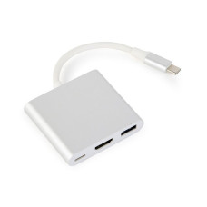 Адаптер-перехідник USB-C на HDMI/USB 3.0/USB-C