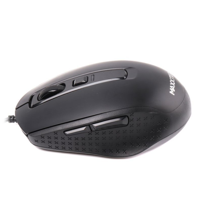 Миша оптична, USB, 1600 dpi, чорнa