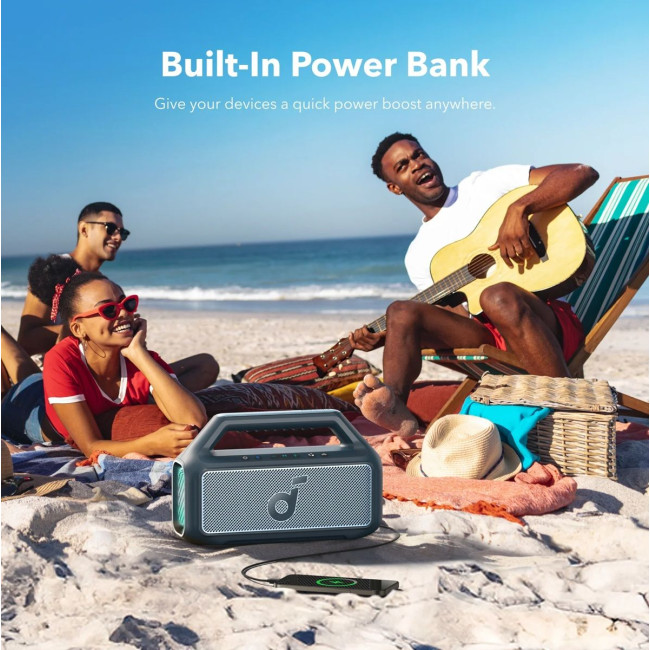 Портативна акустика Anker SoundСore Boom 2 Blue