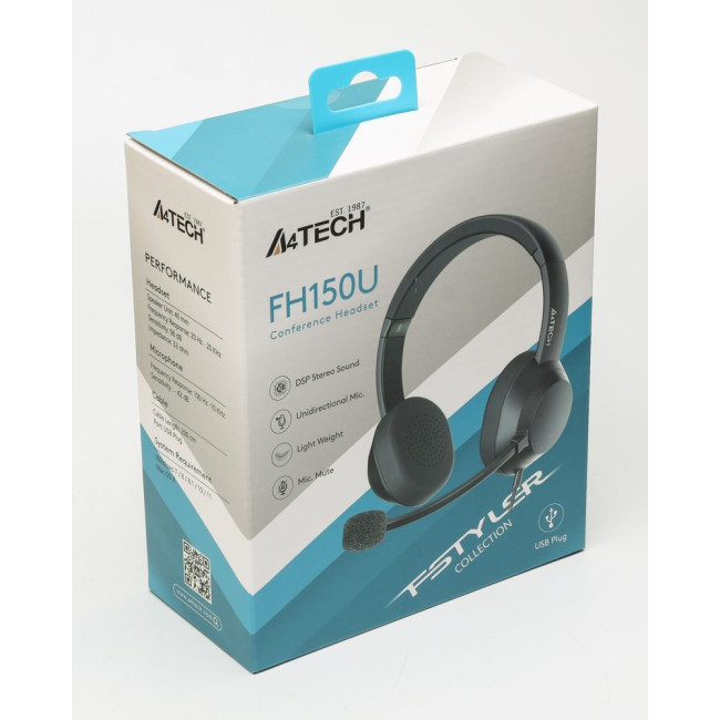 Гарнітура Fstyler USB Stereo Headphone, чорна