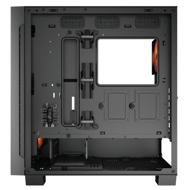 Ігровий корпус, вентилятори передвстановлені, ATX/mATX/mini-ITX, скляне вікно