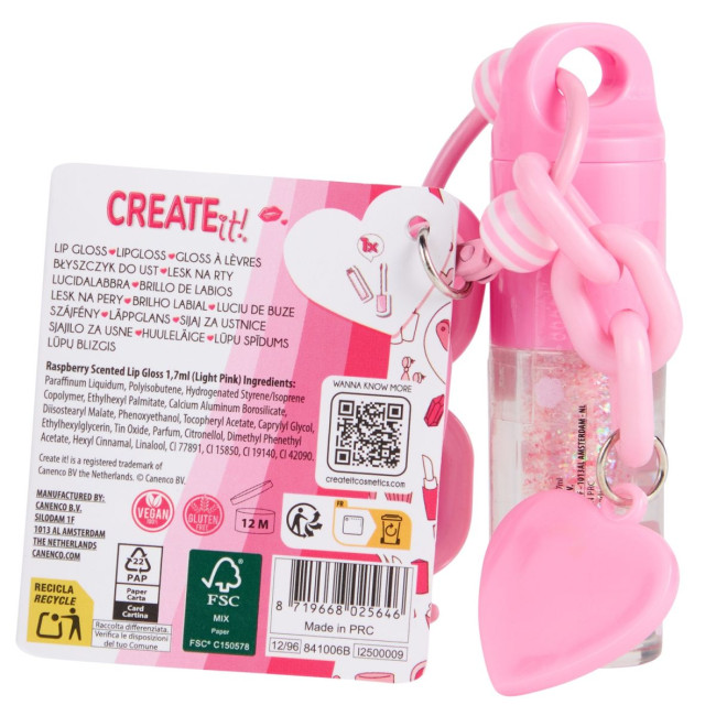 Блиск для губ Create IT! Брелок для ключів в асортименті (841006)