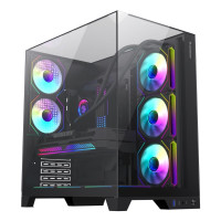 Корпус для комп'ютера ATX W/O PSU INFINITY PLUS BK GAMEMAX