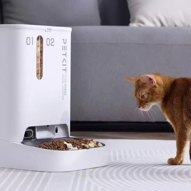 Смарт годівниця PETKIT YUMSHARE DUAL-HOPPER with Cam P591