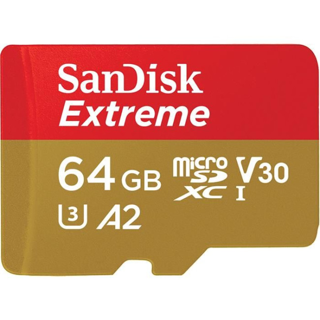 Карта пам’яті MICRO SDXC 64GB UHS-I W/A SDSQXAH-064G-GN6AA SANDISK