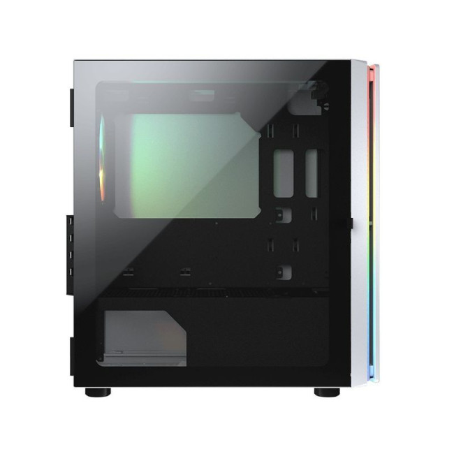 Ігровий корпус, 1*120mm ARGB, вентилятори передвстановлені, Mini ITX / Micro ATX, скляне вікно