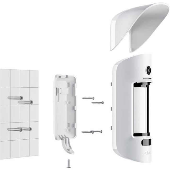 Ajax MotionCam Outdoor (8EU) white датчик руху з камерою (000023586)