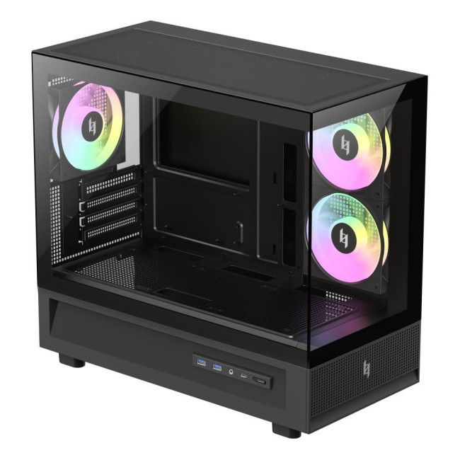 Корпус для комп'ютера MATX W/O PSU NEX C31 BK GAMEMAX