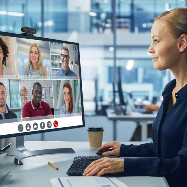Вебкамера 1080 P, USB-A/C 3.0, вбудований мікрофон, кріплення 1/4