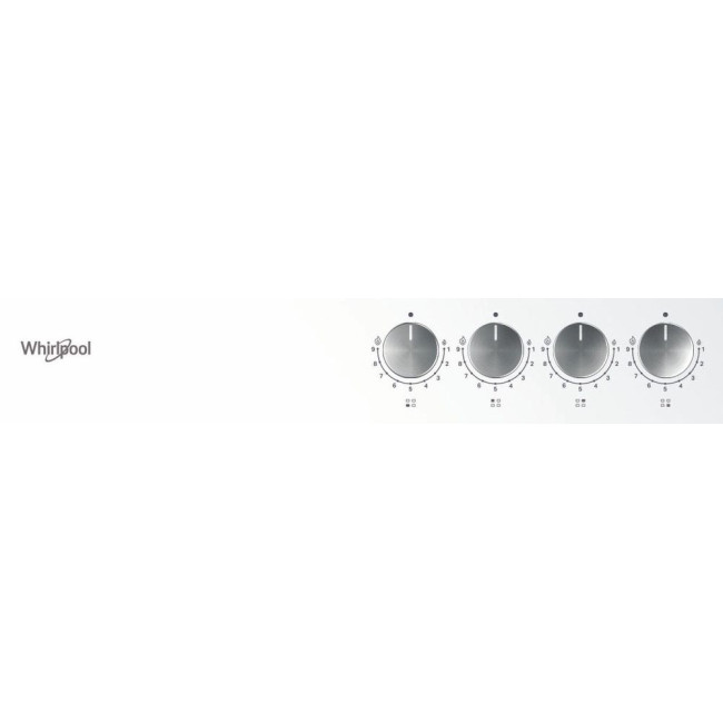 Газова варильна поверхня Whirlpool GOFL629WH