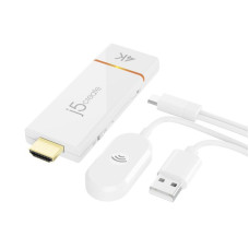 Бездротовий адаптер дисплея ScreenCast 4K до 15м (Miracast, AirPlay, and Chromecast)