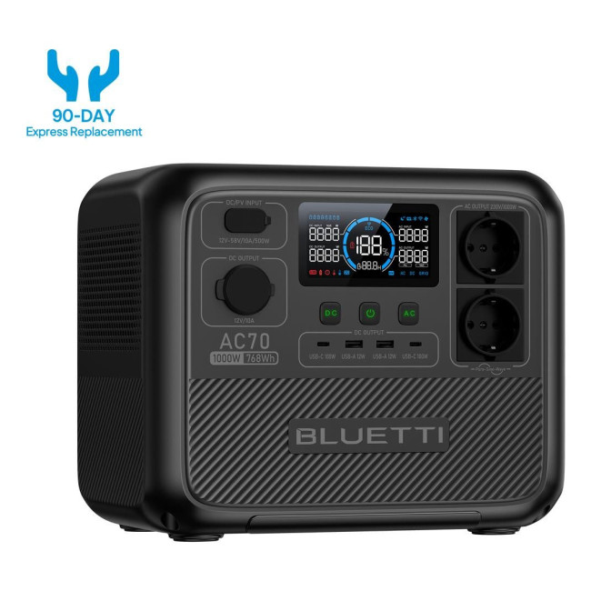 Портативна зарядна станція 1000W AC70 BLUETTI