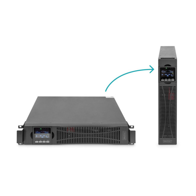 Джерело безперебійного живлення UPS ONLINE 3000VA 3000W DN-170096 ASSMANN