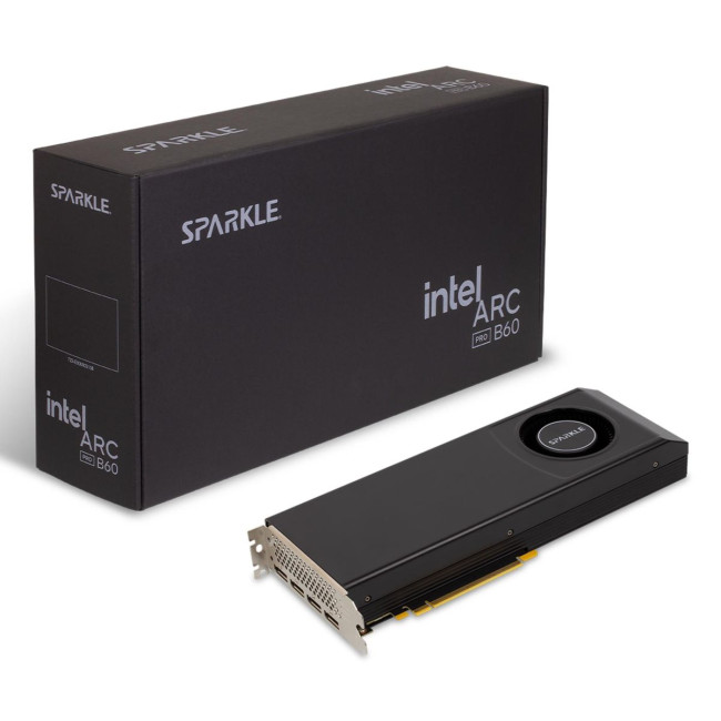Відеокарта PCIE8 ARC B60 24GB GDDR6 SBP60W-24G PRO B60 SPARKLE