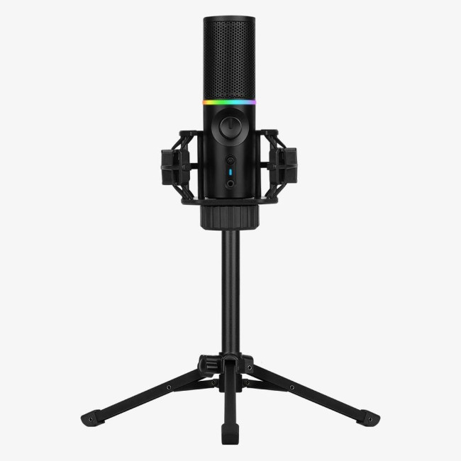 Мікрофон Streamplify MIC-48-RGB-TP, чорний