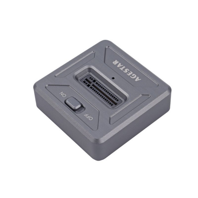 Док-станція, USB 3.1 Type C, M.2 NVME, 1 слот, сірий