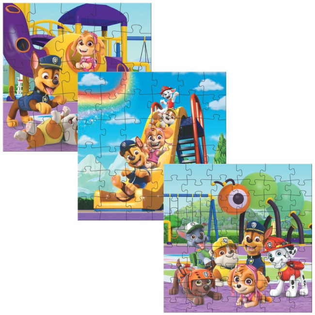 Пазл Dodo 3 в 1 Paw Patrol, Ігровий майданчик (200578)
