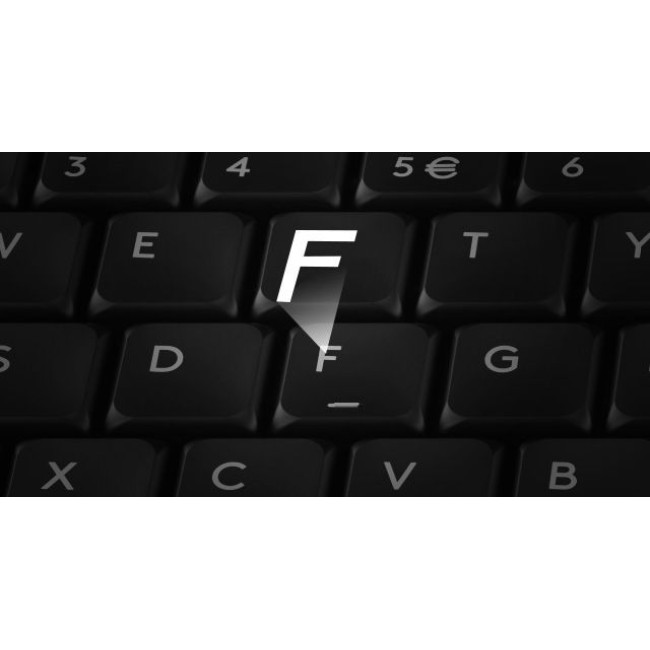 Клавіатура Fstyler Sleek MMedia Comfort, USB, сірий
