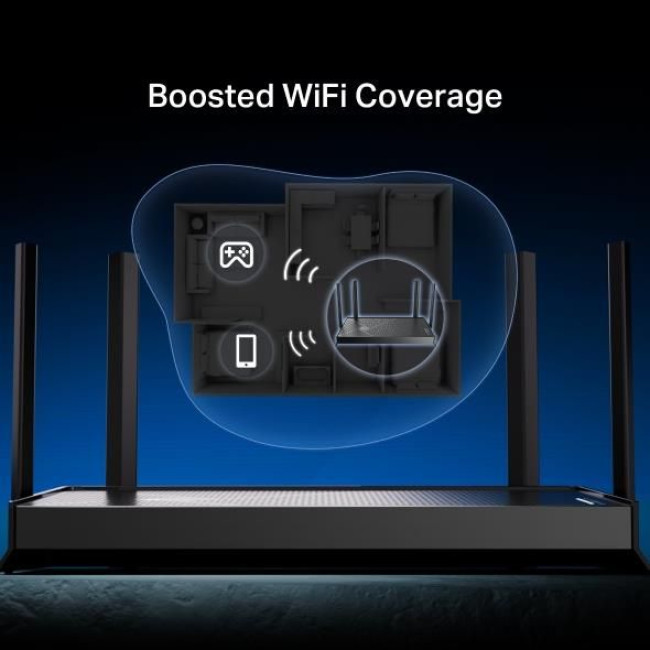 Точка доступу з функцією маршрутизації, мережеве обладнання 3600MBPS WI-FI 7 DUAL ARCHER BE3600 TP-LINK