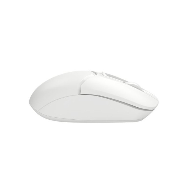 Миша бездротова безшумна Fstyler, Bluetooth / 2.4 ГГц, білий