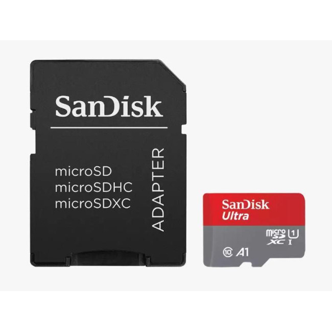 Карта пам’яті MICRO SDXC 64GB UHS-I W/A SDSQUAB-064G-GN6MA SANDISK