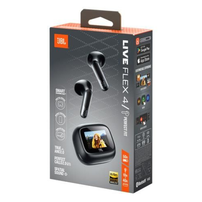 Навушники з БТ JBL JBLLIVEFLEX4BLK