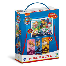 Пазл Dodo Paw Patrol Такі хороші цуценята, 2 в 1 (200561)