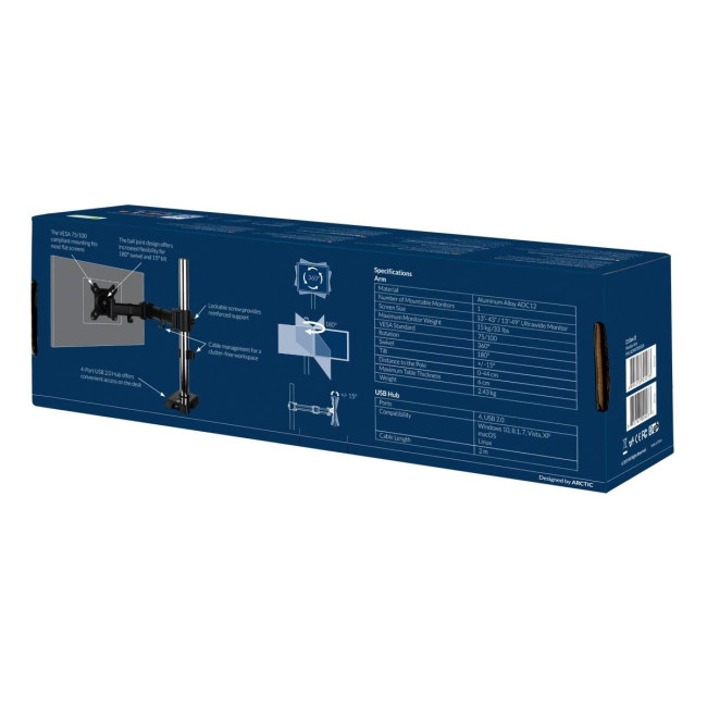 Кріплення для монітора ARM Z1 GEN 3 AEMNT00052A ARCTIC