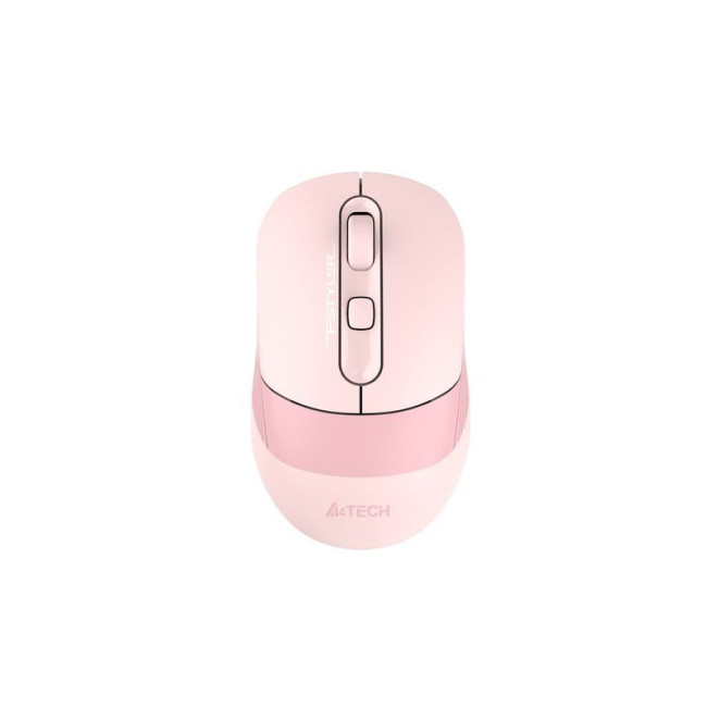 Миша бездротова Fstyler, Bluetooth / 2.4 ГГц, вбудований акумулятор, 2000 DPI, USB, рожевий