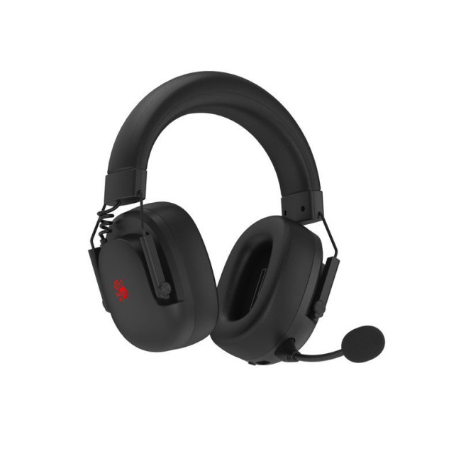 Ігрові бездротові навушники з мікрофоном, RGB підсвічування, Bluetooth + 2.4GHz + 3.5 jack