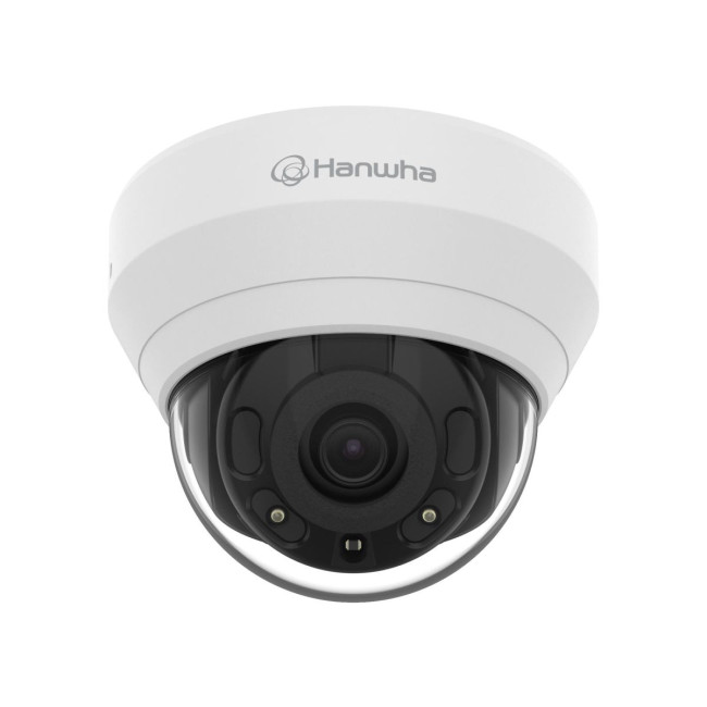 Мережева камера купольна 4MP @30fps, 4mm fixed focal lens (78°) QND-7022R HANWHA VISION