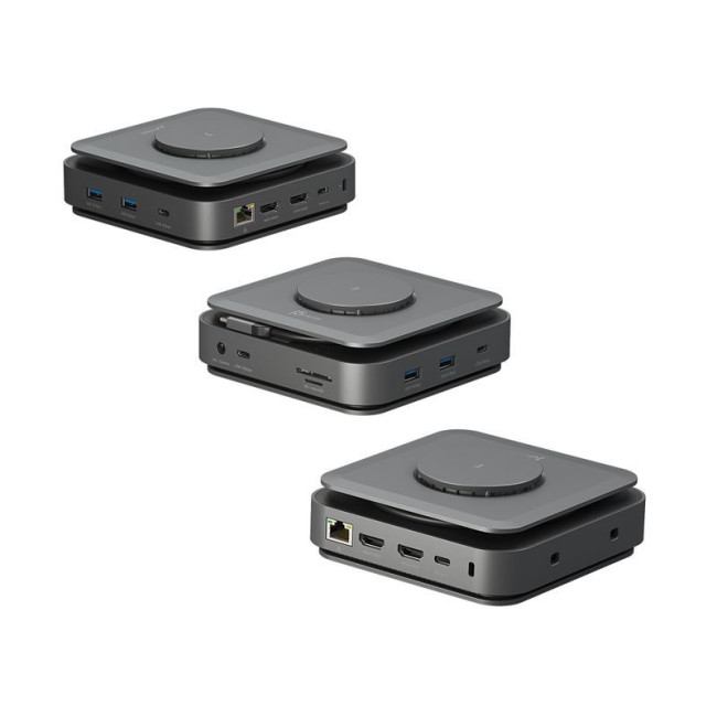 Док станція USB-C 10-в-1 (HDMI/PD/USB-A/USB-C/LAN)
