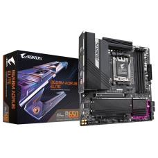Материнська плата AMD B650 SAM5 MATX B650M AORUS ELITE 1.3 GIGABYTE